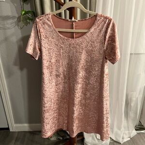Pink T Shirt Dress